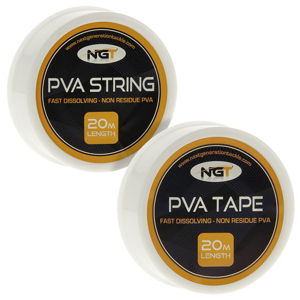 NGT PVA Bundle Pack, including PVA Storage Bag! - PVA String + PVA Tape