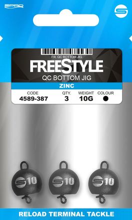 Spro Freestyle Qc Bottom Jig Black Lead-free