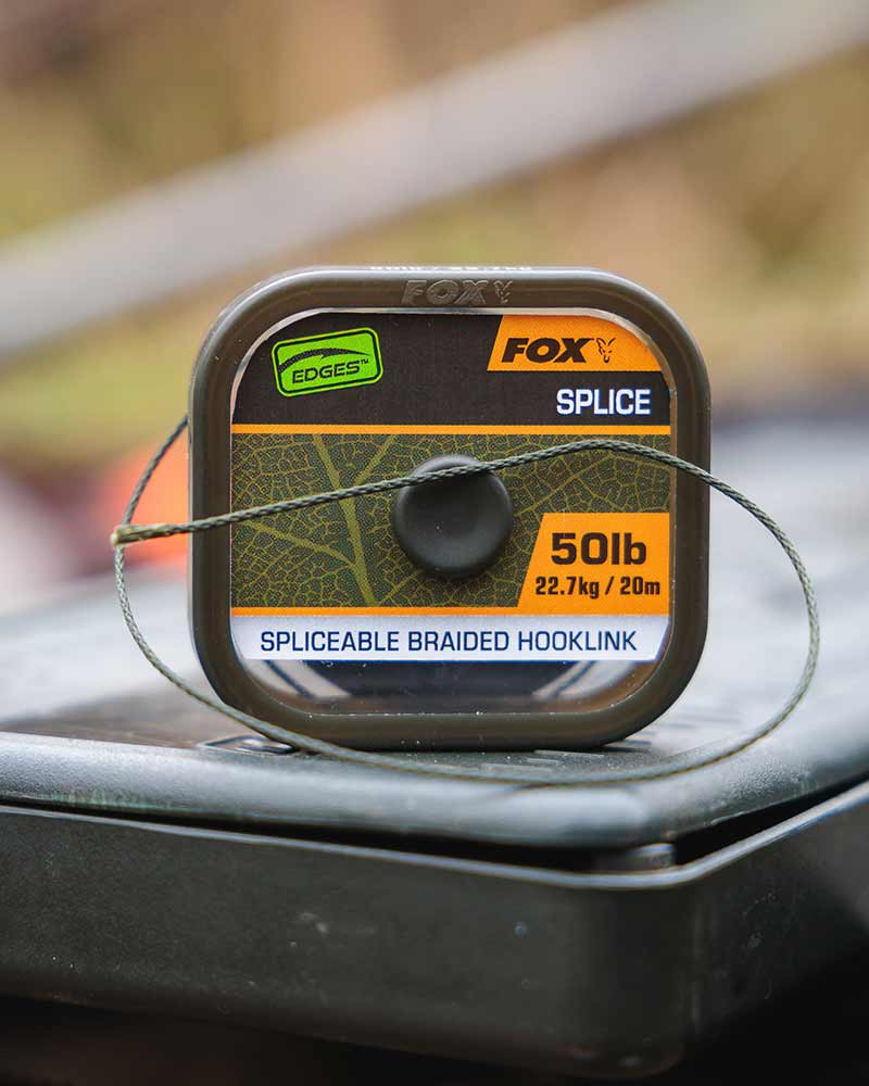 Fox Naturals Splice Hooklength Carp Rig Material 20m (50lb)