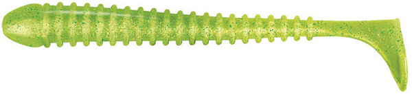 Jackson The Worm 12.5 cm, 5 pcs! - Chartreuse