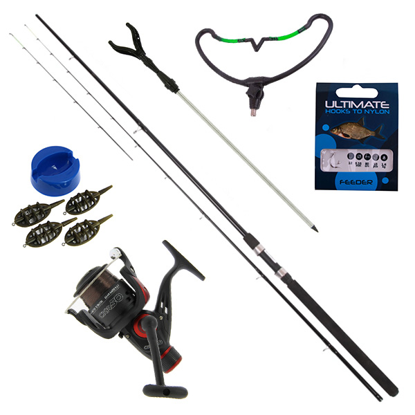 Allround Method Feeder Set with Ultimate rod, Angling Pursuits reel and accessories!