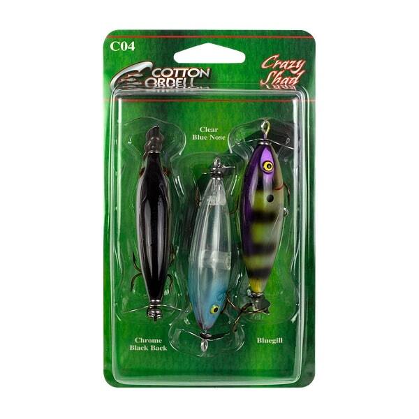 Cotton Cordell Crazy Shad 3 Pack