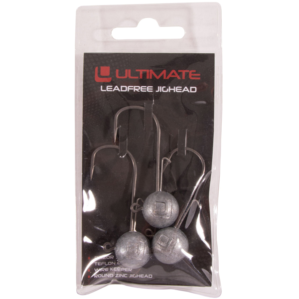 Ultimate Lead Free Jighead, 3 pieces