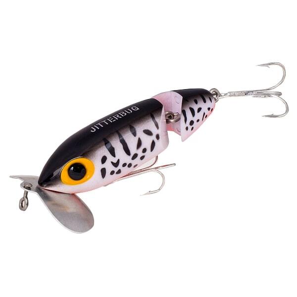 Arbogast Jointed Jitterbug 3.5'' - Coach Dog/Orange Belly