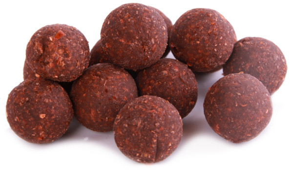 5 kg Ready-Made Q-Boilies in 15 or 20 mm - Spicy Squid & Krill