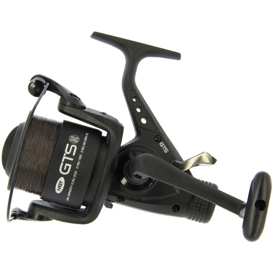 NGT GTS 60 Carp Runner Baitrunner Reel (Incl. 15lb Line)