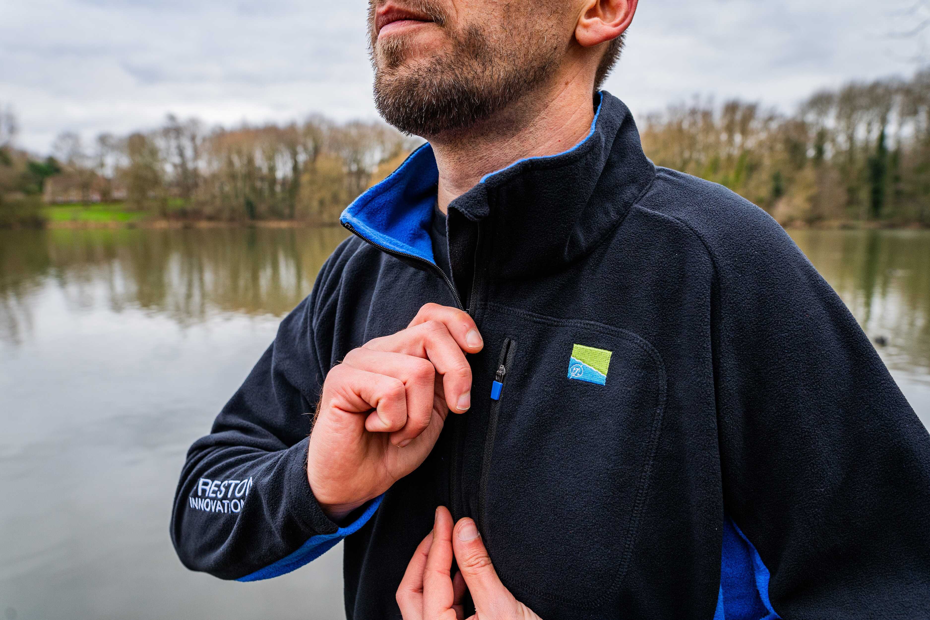 Preston Micro Fleece Fishing Sweater