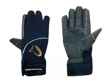 Savage Gear Shield Gloves Black