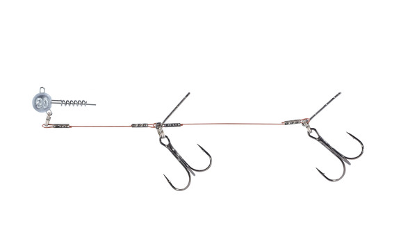 Balzer Soft Lure Rig + Screw Jighead 14cm