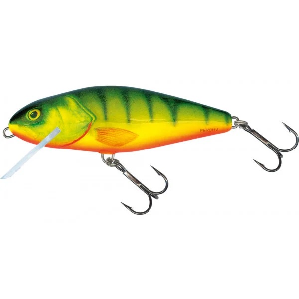 Salmo Perch Floating Hard Lure 8cm (12g) - Hot Perch