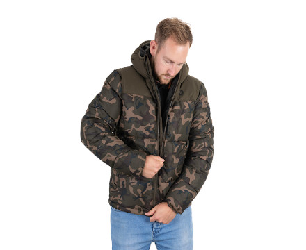 Fox chunk quilted on sale jacket