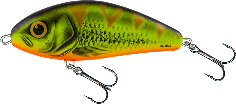 Salmo Fatso Floating 10cm (48g) Limited Edition - Mat Tiger