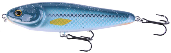 Ultimate Wicked Willy Jerk 15cm - Blue Glitter