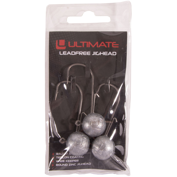 Ultimate Lead Free Jighead, 3 pieces