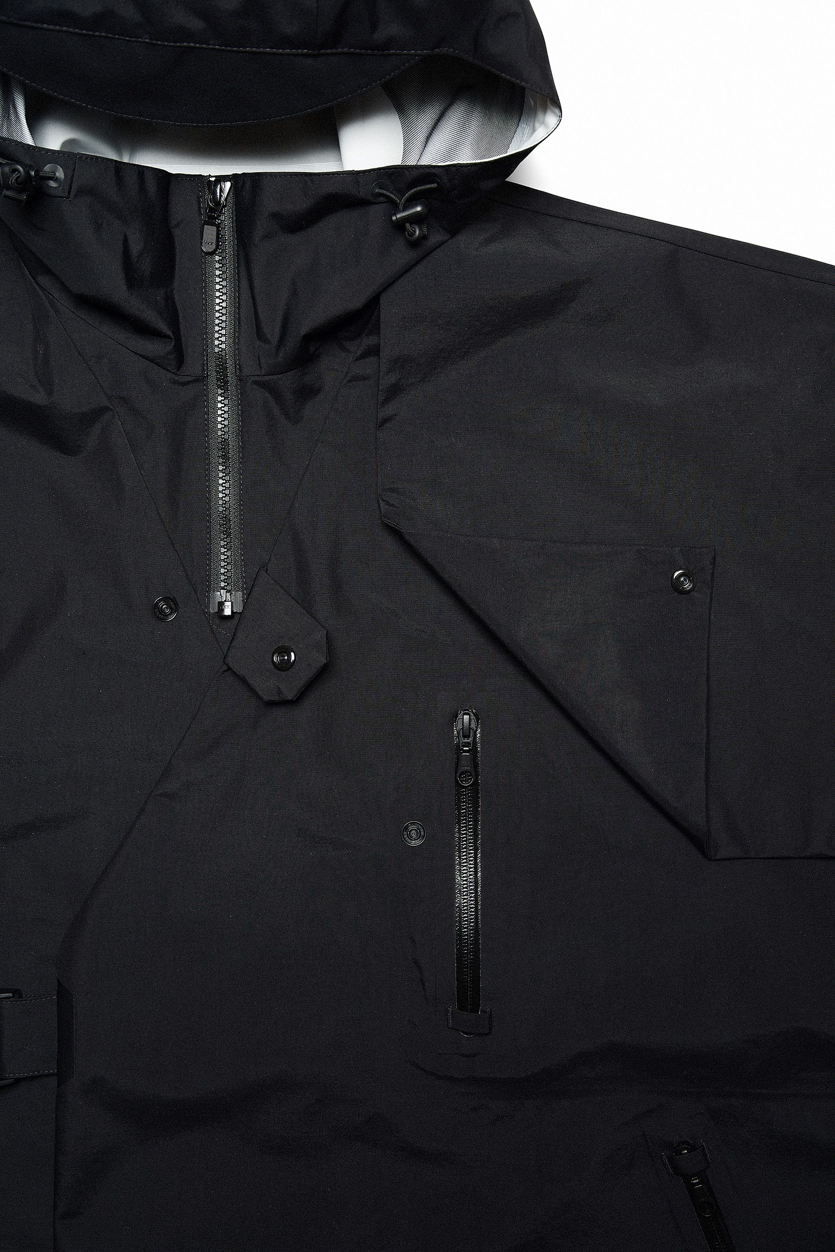 Spro F/Ce. Wrap Coat Raincoat Black