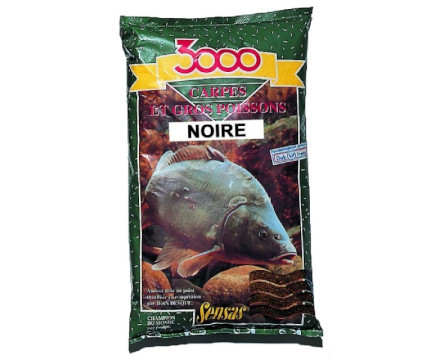 Sensas 3000 Carp Black Ground food