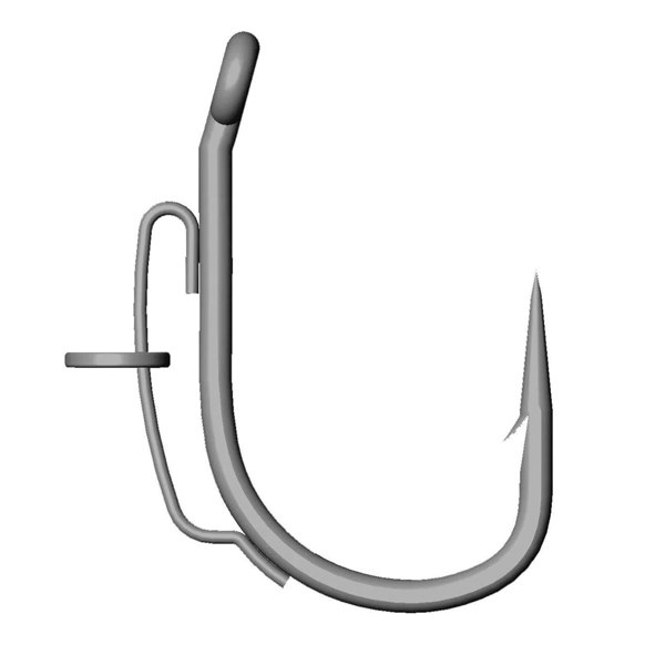 Mustad BBS Wide Gape Micro Barb Carp Hook Size 8 (5pcs)