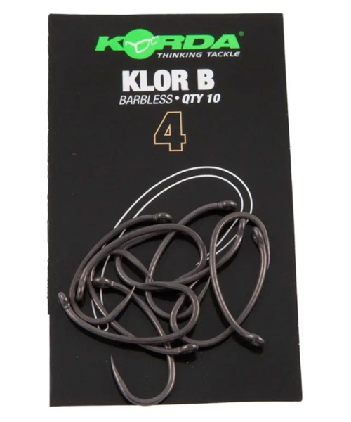 Korda Klor Barbless Hooks