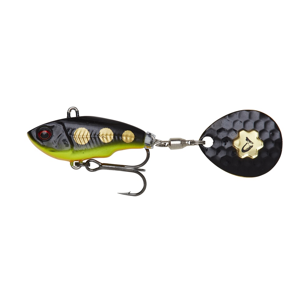 Savage Gear Fat Tail Spin Sinking - Black Magic