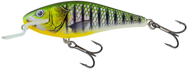 Salmo Executor Shallow Runner 12cm (33g) Limited Edition! - Holographic Phantom Perch