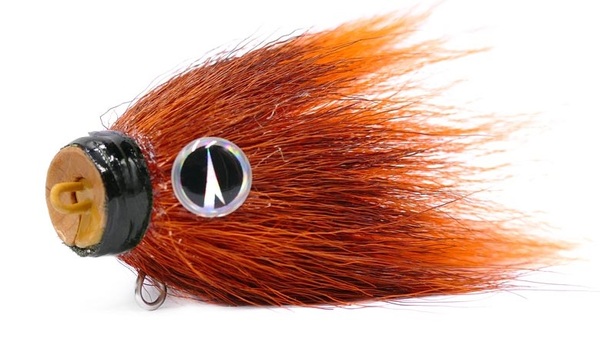 VMC Baby Mustache Shallow X1 Jighead Lead Free 14g - Butternut