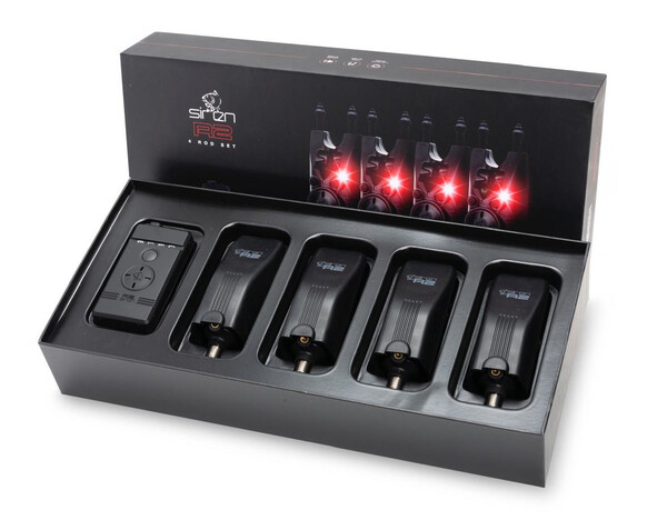 Nash Siren R2 Presentation Bite Alarm Set - 4 Rod