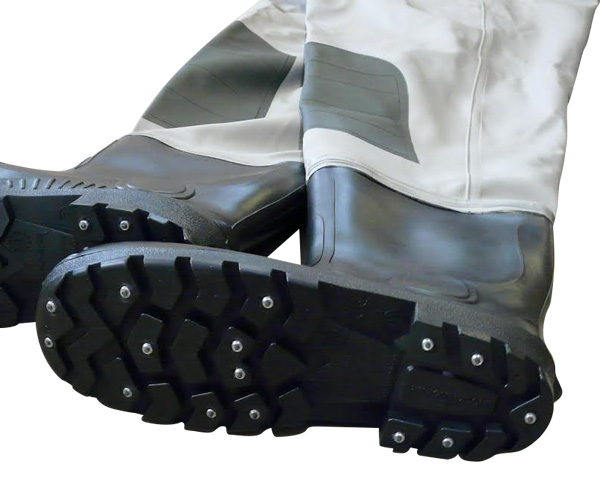 PROS Premium Thigh Waders, with spikes! (size 41 t/m 47)