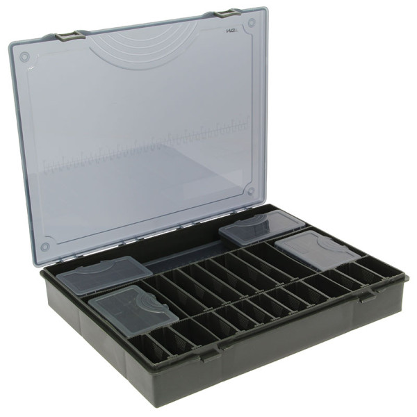 NGT Tacklebox Set, ideal for storing of small material! - NGT Tacklebox System 7 + 1