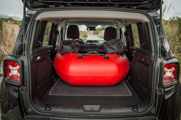 Grauvell Teklon Minimo 115 Float Tube (Fits inflated in car!)