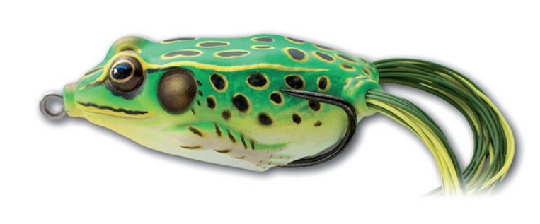 Livetarget Lures Hollow Body Frog Green/Yellow Surface Lure 6.7cm (21g)