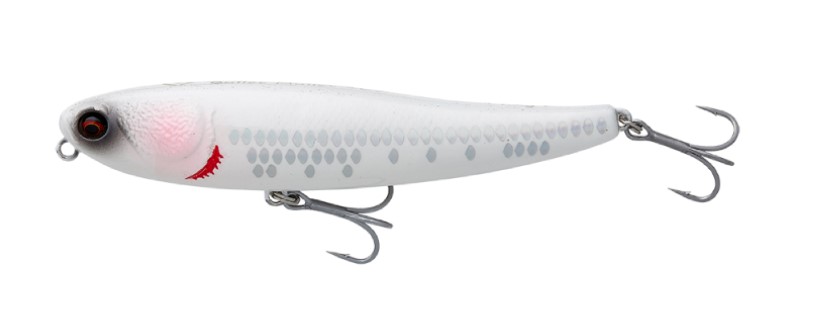 Savage Gear Bullet Mullet Surface Lure 8cm (8g) - Illusion White