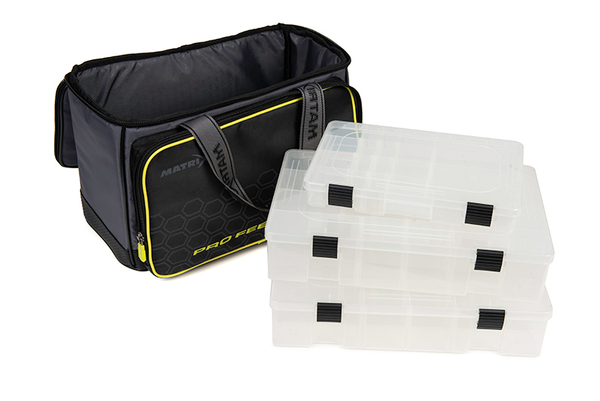 Matrix Ethos Feeder Case Whitefish (3 tackleboxes included)