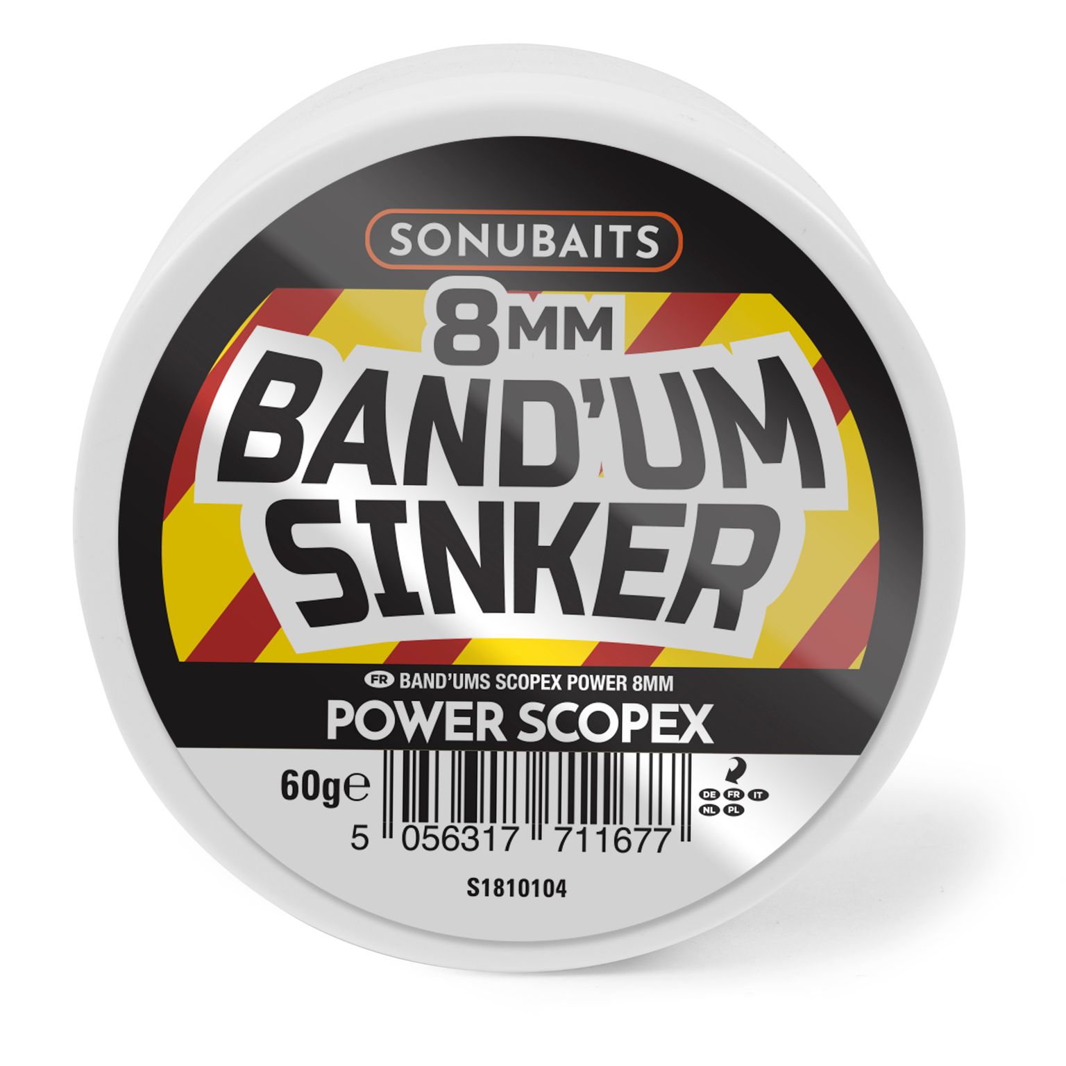 Sonubaits Band'um Sinker Whitefish Boilies 8mm - Power Scopex