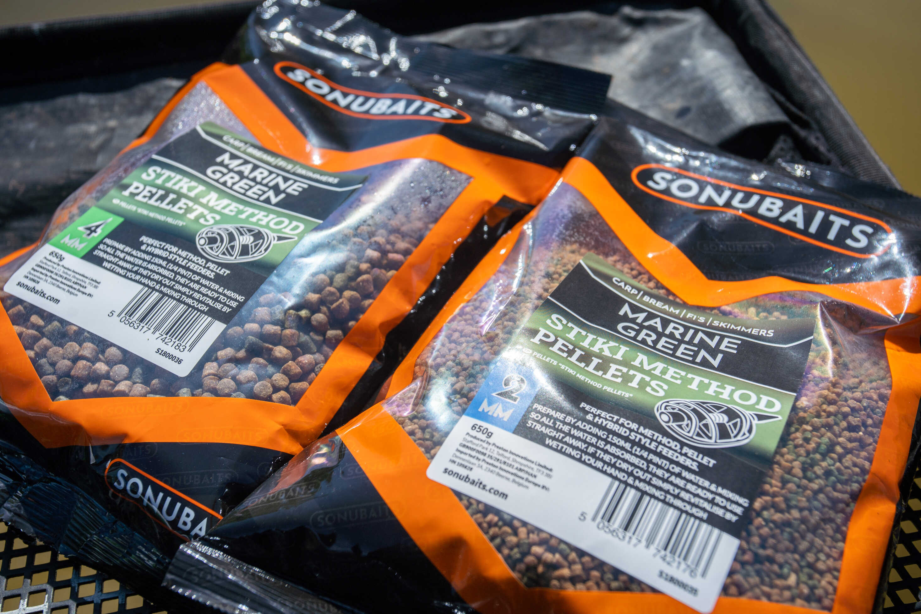 Sonubaits Stiki Marine Green Method Pellets (650g)