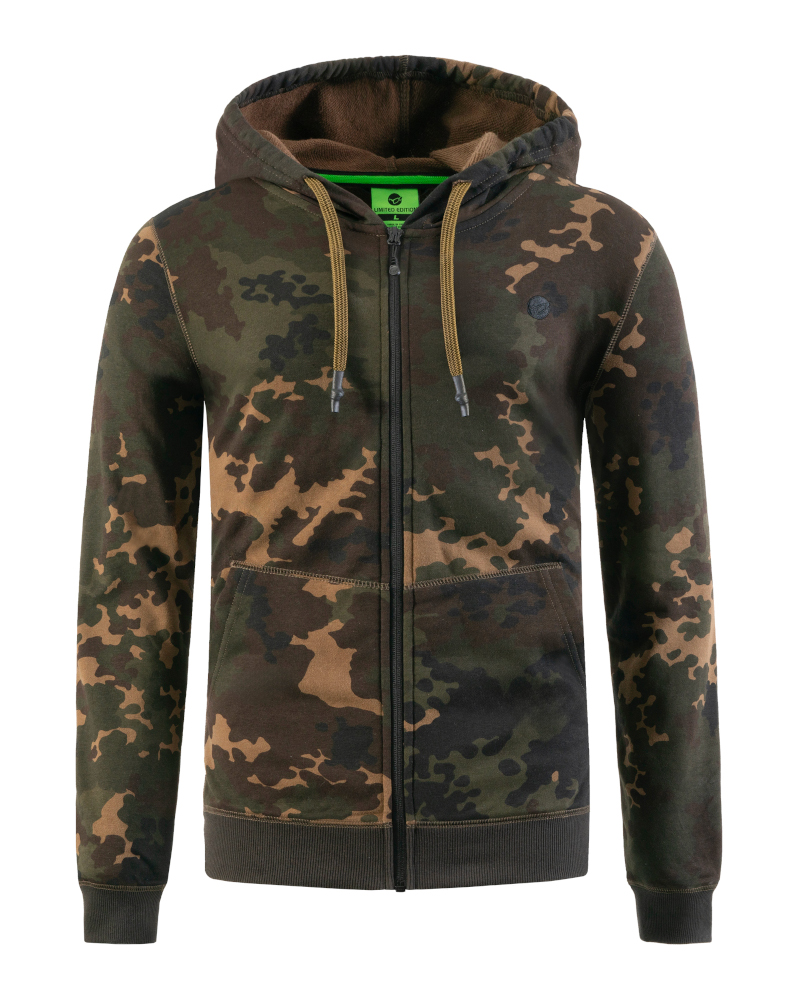 Korda Zip Hoodie Dark Kamo