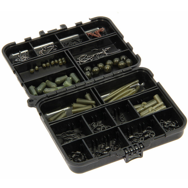 Angling Pursuits Carp Rig Accessory Box with 175 pcs of end tackle