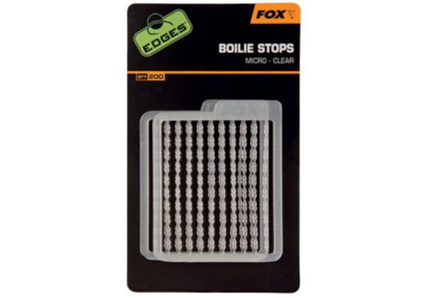Fox Boilie Stops Clear 200pcs - Fox Boilie Stops Micro clear 200pcs