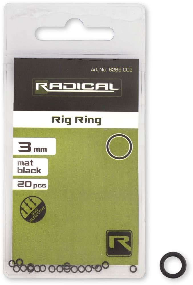 Radical Rig Ring Mat Black (20 pieces)