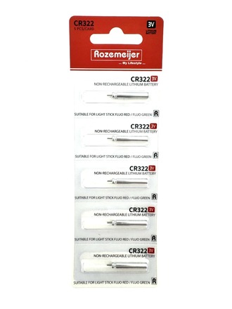 Rozemeijer CR322 Lithium Battery Pack 5pcs (non-rechargeable)