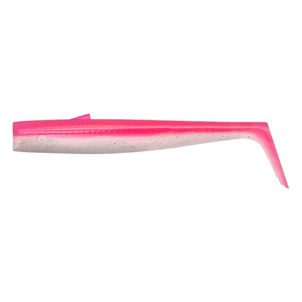 Savage Gear Sandeel V2 Weedless Tail - Pink Pearl Silver