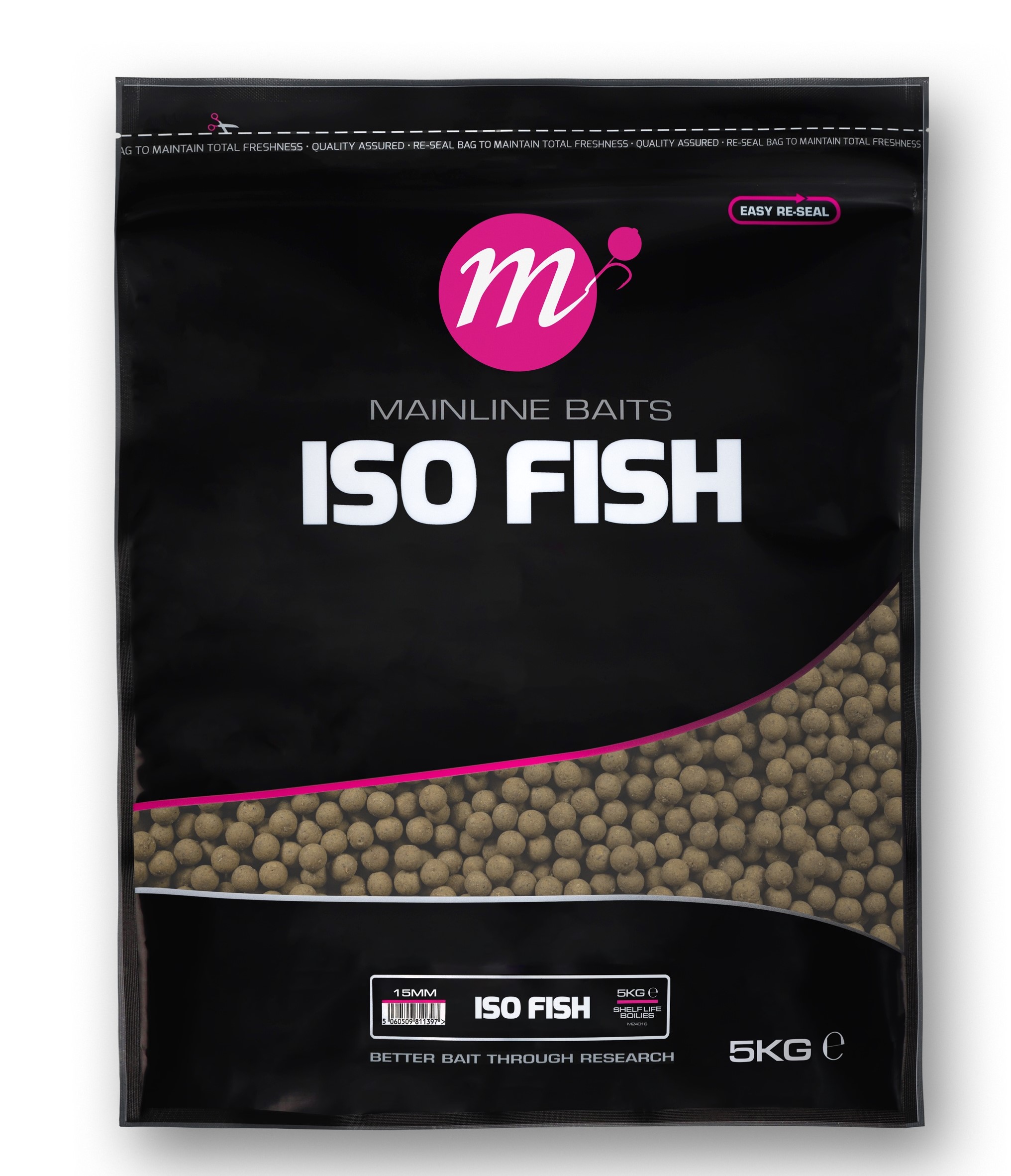 Mainline Shelf Life ISO Fish Boilies (5kg) - 15mm