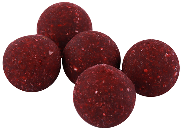Ultimate Baits Boilies 15mm 1kg - Garlic Robin Red