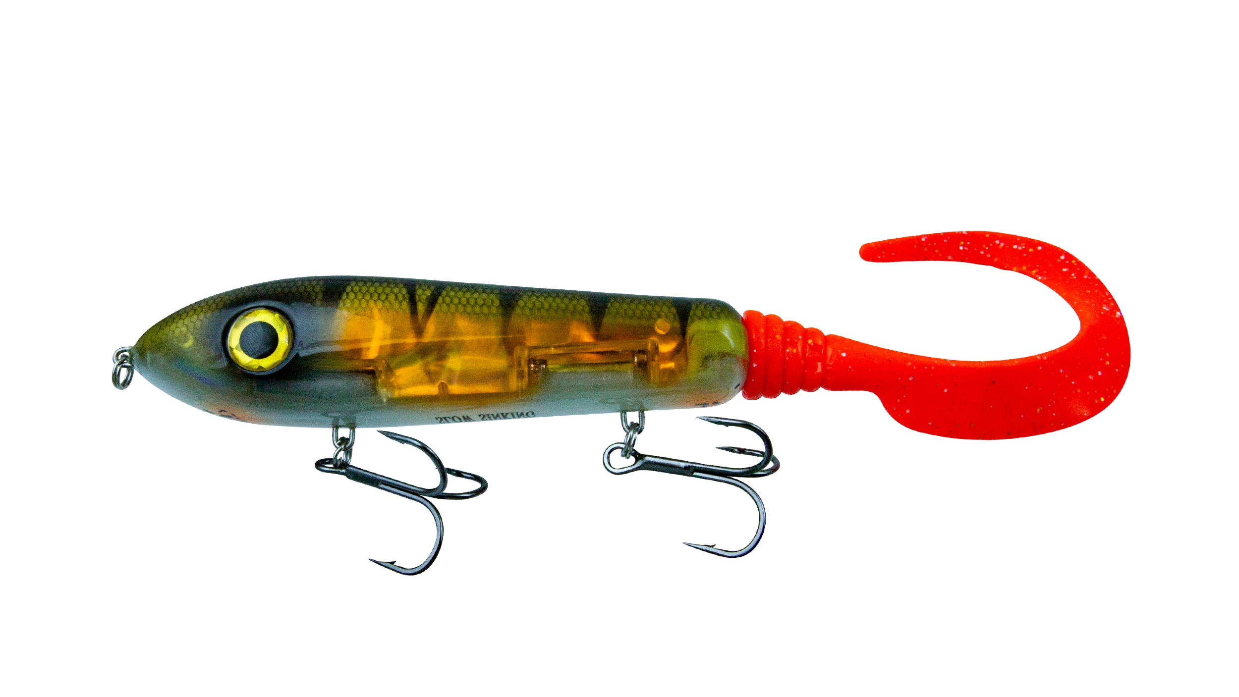 Svartzonker McTail Original Jerkbait 26cm (94g) - Hot Tail Perch Flash