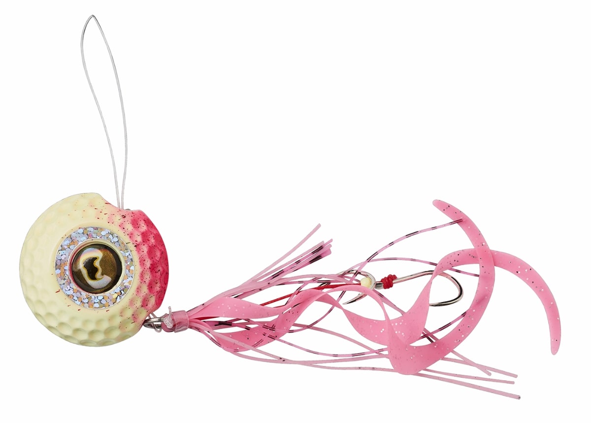 Savage Gear Rubber Sea Fishing Lure 95g - Full Glow Pink