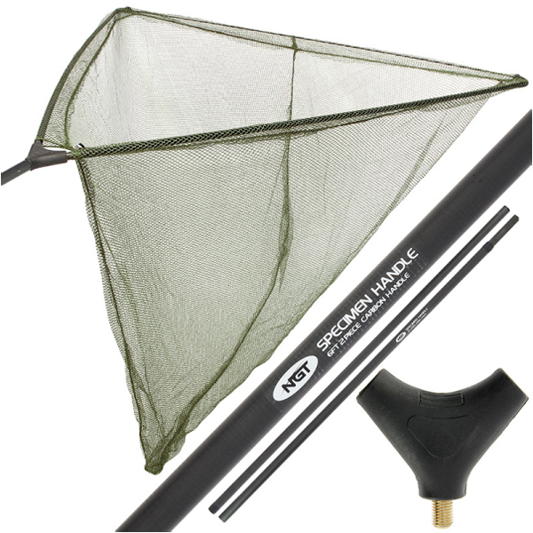 NGT Deluxe Stalker 42" Carp Net with Carbon Arms