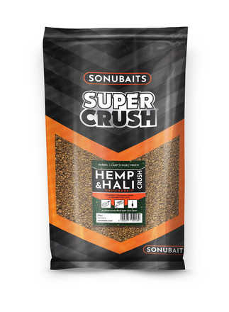 Sonubaits Supercrush Hemp & Hali Groundbait (2kg)