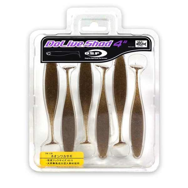 OSP Dolive Shad 4" (6 pieces)