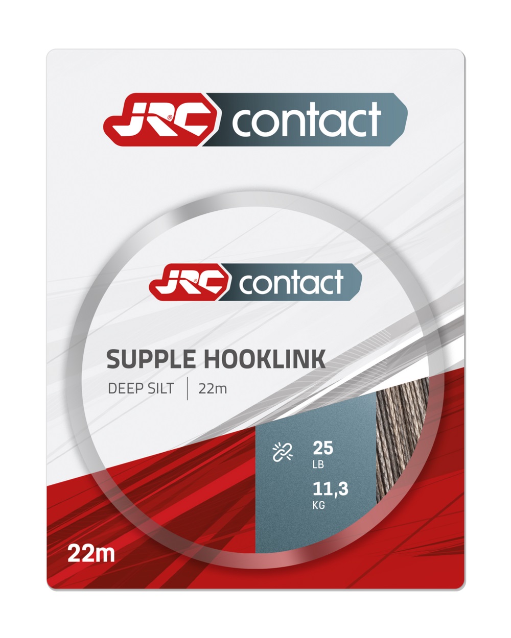 JRC Contact Supple Hooklink Deep Silt Rig material (22m)