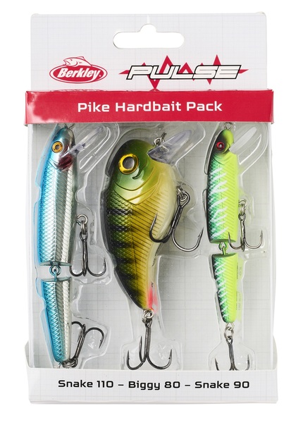 Berkley Pulse Hardbait Pack Pike Lure Set (3pcs)