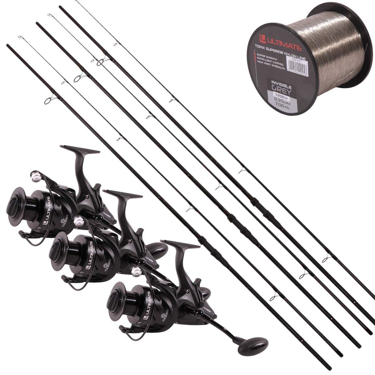 Ultimate Adventure Carp II 11ft (3lb) + ULX 8000 Rod Set